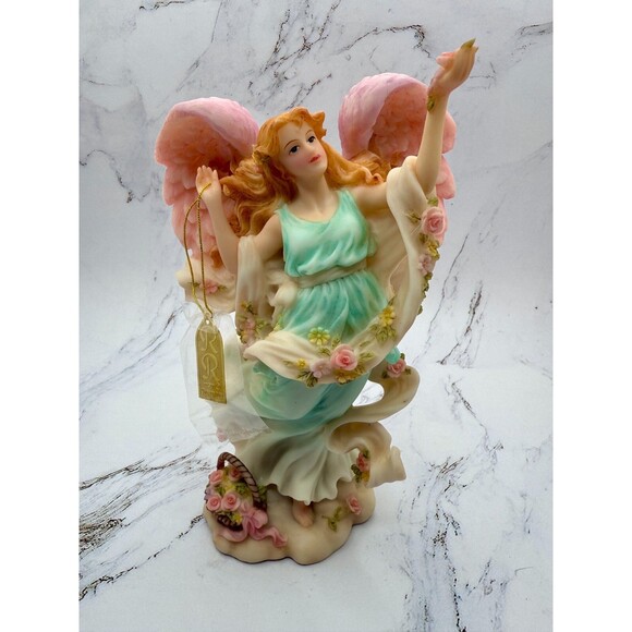 Seraphim Classics “Chelsea" Summer’s Delight” Angel Figurine by Roman #78048 - Picture 2 of 16